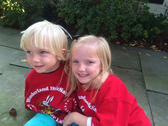 Ella and Wills pumpkin craft